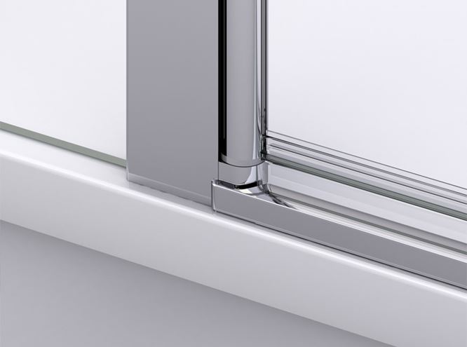 RONAL DIVERA D22T32 sprchové dveře 150x200 cm, vstup 804 mm, lítací, aluchrom/čiré sklo D22T32 100 50 50 07 Obrázek - fotka