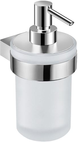 JIKA PURE dávkovač tekutého mýdla 203 ml, nástěnný, sklo, chrom H3833B20041001 Obrázek - Hlavní obrázek
