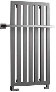 P.M.H. DARIUS DAH5 designový radiátor 1500/326, připojení spodní pravé, metalická antracit