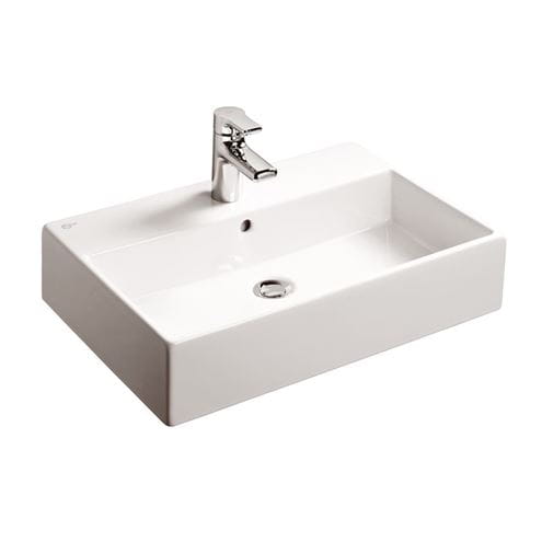 IDEAL STANDARD STRADA umyvadlo na desku 60 cm, s otvorem pro baterii a přepadem K078101 Obrázek - Hlavní obrázek
