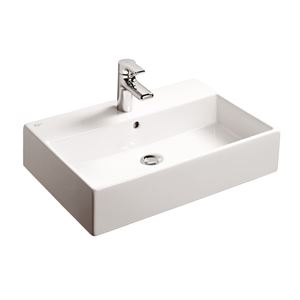 IDEAL STANDARD STRADA umyvadlo na desku 60 cm, s otvorem pro baterii a přepadem