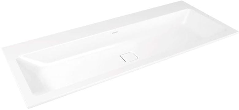 KALDEWEI CONO 3082 umyvadlo 120 cm, bez otvoru pro baterii, bez přepadu, smaltovaná ocel, Perl-Effekt, alpská bílá 901806003001 Obrázek - Hlavní obrázek