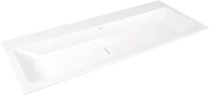 KALDEWEI CONO 3082 umyvadlo 120 cm, bez otvoru pro baterii, bez přepadu, smaltovaná ocel, Perl-Effekt, alpská bílá