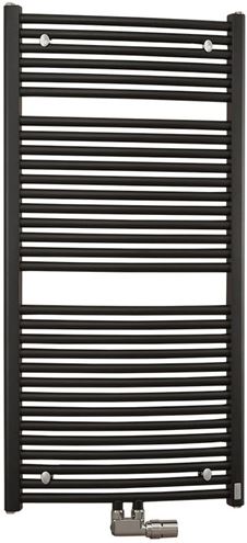 KORADO KORALUX RONDO MAX - M koupelnový radiátor 900/450, spodní středové připojení, silber KRM-090045-00M35 Obrázek - Hlavní obrázek