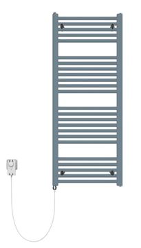 KORADO KORALUX LINEAR COMFORT - E koupelnový radiátor 1220/600, s topnou tyčí, bílá RAL9016 KLT-122060-00E10 Obrázek - fotka