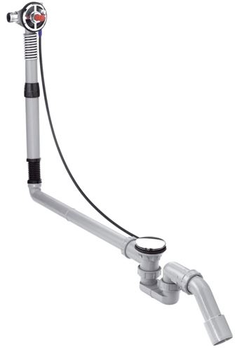 HANSGROHE EXAFILL S vanový sifon 78 cm, s napouštěním přepadem, bovden, chrom 58116180 Obrázek - Hlavní obrázek