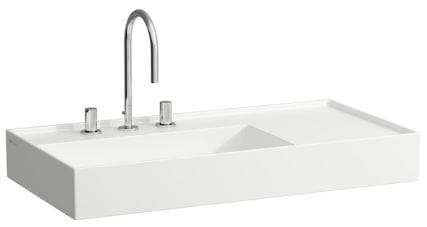 KARTELL BY LAUFEN umyvadlo 90 cm, s otvorem pro baterii, bez přepadu H8103380001111 Obrázek - Hlavní obrázek