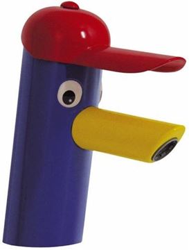 GEBERIT BAMBINI umyvadlová stojánková baterie, modrá/červená/žlutá