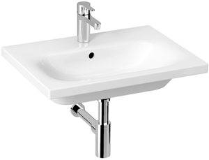 JIKA MIO-N umyvadlo 60 cm, s otvorem pro baterii a přepadem