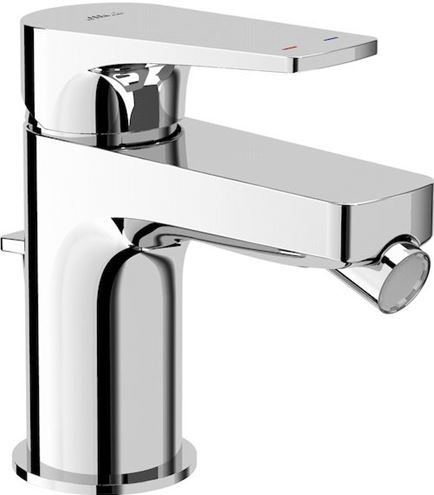 JIKA CUBITO-N bidetová stojánková baterie, s odtokovou soupravou, chrom H3411X10041111 Obrázek - Hlavní obrázek