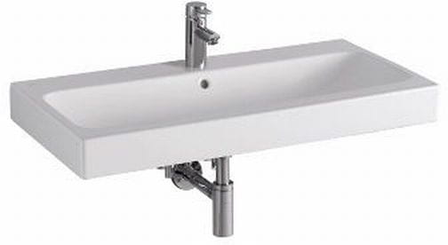 GEBERIT ICON umyvadlo 90 cm, s otvorem pro baterii a přepadem 124090000 Obrázek - fotka