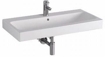 GEBERIT ICON umyvadlo 90 cm, s otvorem pro baterii a přepadem 124090000 Obrázek - fotka