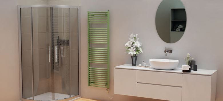 ISAN MELODY GRENADA RADIUS koupelnový radiátor 1775/500, klasické připojení, bílá RAL9016 DGRR17750500SK01- Obrázek - fotka