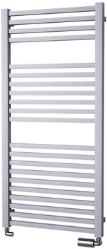 ISAN MELODY QUADRAT koupelnový radiátor 1255/500, topná tyč s regulátorem, chrom