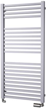 ISAN MELODY QUADRAT koupelnový radiátor 1255/600, topná tyč s regulátorem, chrom