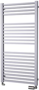ISAN MELODY QUADRAT koupelnový radiátor 1255/600, topná tyč s regulátorem, chrom