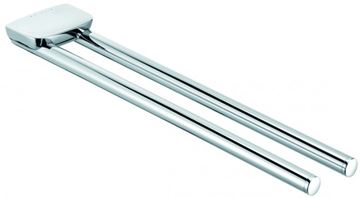 KLUDI AMBA držák ručníku 462 mm, dvojramenný, chrom