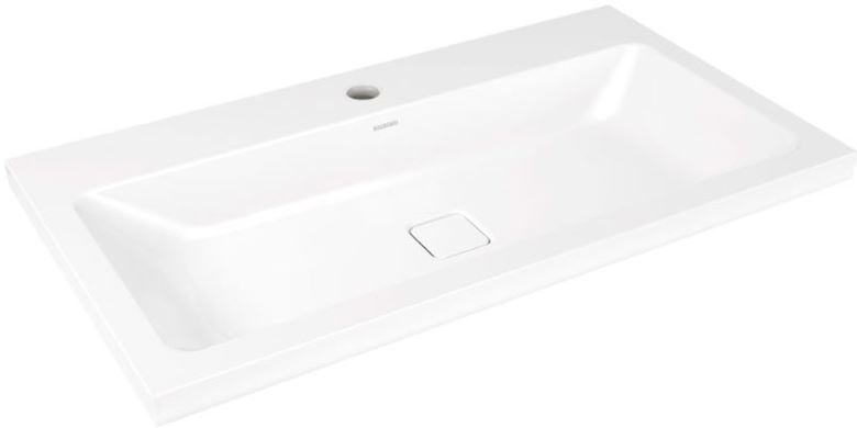 KALDEWEI CONO 3084 umyvadlo 90 cm, s otvorem pro baterii, bez přepadu,smaltovaná ocel, Perl-Effekt, alpská bílá 902006013001 Obrázek - Hlavní obrázek