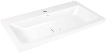 KALDEWEI CONO 3084 umyvadlo 90 cm, s otvorem pro baterii, bez přepadu,smaltovaná ocel, Perl-Effekt, alpská bílá