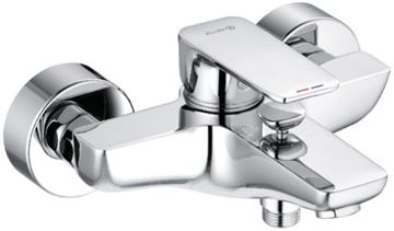 KLUDI PURE&STYLE vanová nástěnná baterie, s přepínačem, chrom