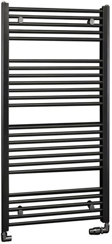 KORADO KORALUX LINEAR CLASSIC koupelnový radiátor 900/450, spodní připojení, alloy black KLC-090045-00-40 Obrázek - Hlavní obrázek