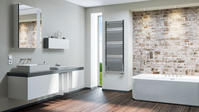 KORADO KORALUX LINEAR CLASSIC koupelnový radiátor 1220/600, spodní připojení, jasmine KLC-122060-00-14 Obrázek - fotka