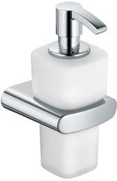KEUCO ELEGANCE dávkovač pěnového mýdla 220 ml, nástěnný, sklo, chrom