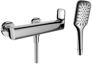 LAUFEN CITYPLUS sprchový set s baterií, ruční sprcha se 3 proudy, hadice, chrom