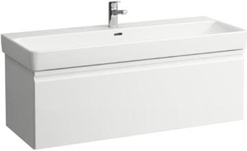 LAUFEN PRO S skříňka pod umyvadlo 115,9x45x39,7 cm, 1 zásuvka, lesklá bílá