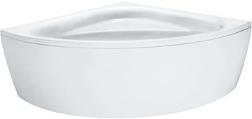 LAUFEN SOLUTIONS rohová vana 150x150 cm, s konstrukcí a čelním panelem, akrylát H2445070000001 Obrázek - fotka