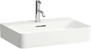 LAUFEN VAL umyvadlo 60 cm, s otvorem pro baterii a přepadem