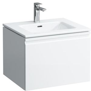 LAUFEN PRO S skříňka s umyvadlem 60x50x46 cm, 1 zásuvka, lesklá bílá