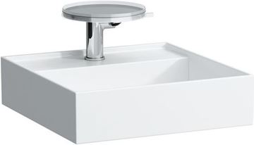KARTELL BY LAUFEN umývátko 46 cm, s otvorem pro baterii, bez přepadu H8153310001111 Obrázek - fotka