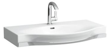 LAUFEN PALACE umyvadlo 90 cm, s otvorem pro baterii a přepadem, s držákem na ručník