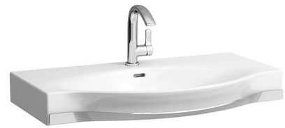 LAUFEN PALACE umyvadlo 90 cm, s otvorem pro baterii a přepadem, s držákem na ručník H8127020001041 Obrázek - Hlavní obrázek