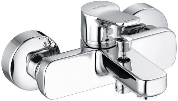 KLUDI PURE&EASY vanová nástěnná baterie, s přepínačem, chrom 376810565 Obrázek - Hlavní obrázek