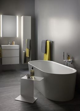 LAUFEN VAL volně stojící vana 160x75 cm, s odtokovou soupravou, sentec H2302820000001 Obrázek - fotka