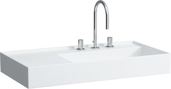 KARTELL BY LAUFEN umyvadlo 90 cm, s otvorem pro baterii, bez přepadu H8103390001111 Obrázek - Hlavní obrázek
