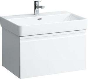 LAUFEN PRO S skříňka pod umyvadlo 66,5x45x39,7 cm, 1 zásuvka, matná bílá