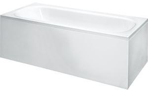 LAUFEN SOLUTIONS rohová vana 170x75 cm, s konstrukcí a L-panelem pravým, akrylát
