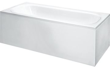 LAUFEN SOLUTIONS rohová vana 170x75 cm, s konstrukcí a L-panelem pravým, akrylát