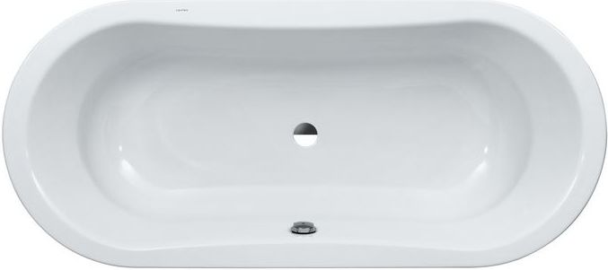 LAUFEN THALLIUM vana 180x80 cm, pro 2 osoby, bez nožiček, smaltovaná ocel H2250800000401 Obrázek - Hlavní obrázek