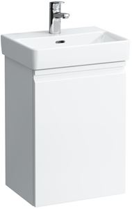 LAUFEN PRO S skříňka pod umyvadlo 41,5x32,1x58 cm, 1 dvířka, panty vpravo, lesklá bílá