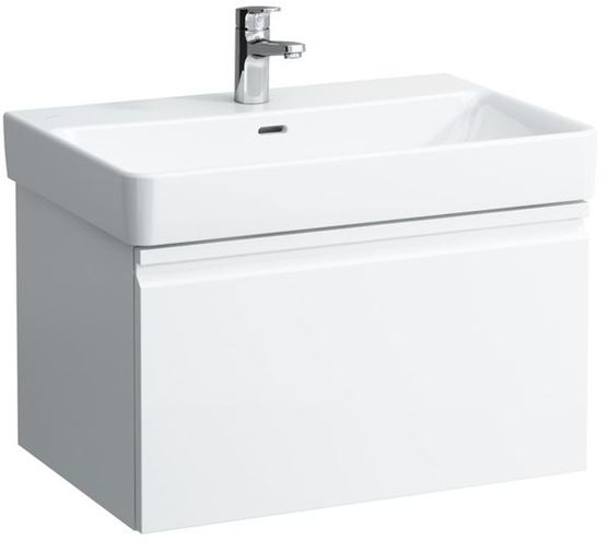 LAUFEN PRO S skříňka pod umyvadlo 66,5x45x39,7 cm, 1 zásuvka, lesklá bílá H4834510964751 Obrázek - Hlavní obrázek
