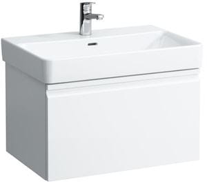 LAUFEN PRO S skříňka pod umyvadlo 66,5x45x39,7 cm, 1 zásuvka, lesklá bílá