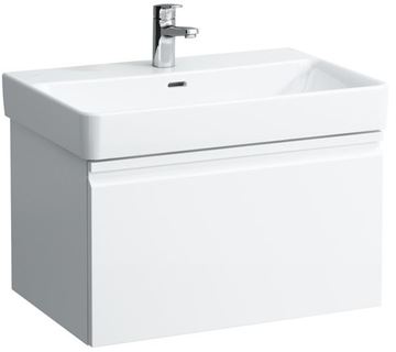 LAUFEN PRO S skříňka pod umyvadlo 66,5x45x39,7 cm, 1 zásuvka, lesklá bílá