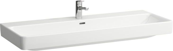 LAUFEN PRO S umyvadlo 120 cm, s otvorem pro baterii a přepadem H8149650001041 Obrázek - Hlavní obrázek