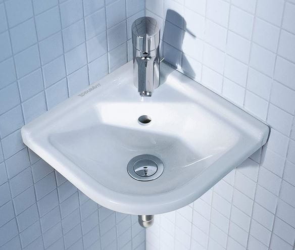 DURAVIT STARCK 3 umývátko rohové 43 cm, s otvorem pro baterii a přepadem 0752440000 Obrázek - fotka