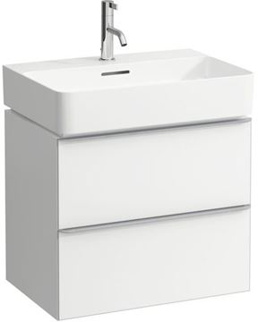 LAUFEN SPACE skříňka pod umyvadlo 58,4x40,8x50 cm, 2 zásuvky, matná bílá