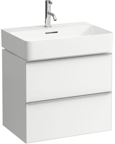 LAUFEN SPACE skříňka pod umyvadlo 58,4x40,8x50 cm, 2 zásuvky, matná bílá H4101421601001 Obrázek - Hlavní obrázek